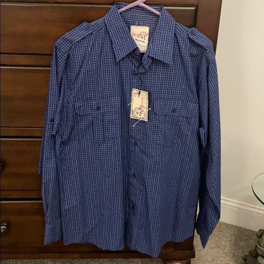 Men’s Causal Full Button Shirt